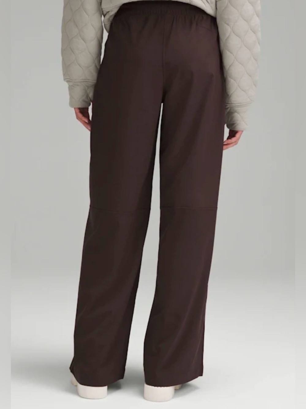 Lululemon Swift Mid Rise Wide Leg Pant Brown Lightweight Size 6 - Picture 10 of 10